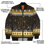 san diego padres snowy pines brown bomber jacket best selling
