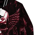 san diego state aztecs skull bite red black varsity jacket best selling