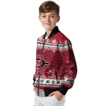 san diego state aztecs snowy pines red bomber jacket best selling