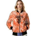san francisco giants dynamic rings orange bomber jacket best selling