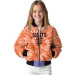 san francisco giants dynamic rings orange bomber jacket best selling