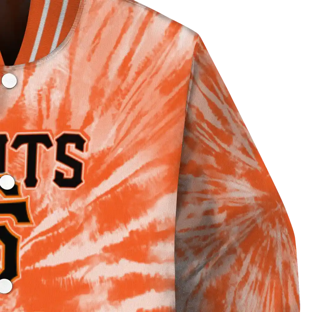 san francisco giants dynamic rings orange varsity jacket premium grade san francisco giants dynamic rings orange varsity jacket premium grade