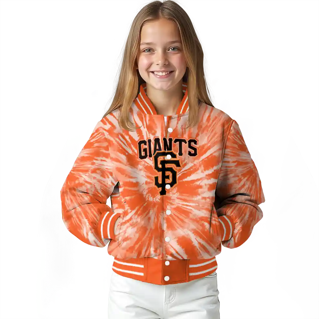 san francisco giants dynamic rings orange varsity jacket top rated san francisco giants dynamic rings orange varsity jacket top rated