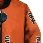 san francisco giants mickey mouse orange bomber jacket best selling