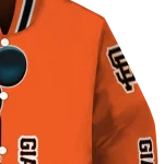 san francisco giants mickey mouse orange varsity jacket best selling