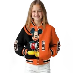 san francisco giants mickey mouse orange varsity jacket best selling