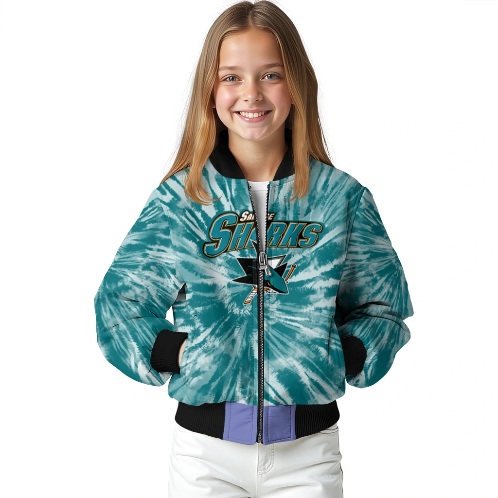 san jose sharks dynamic rings teal bomber jacket top rated san jose sharks dynamic rings teal bomber jacket top rated