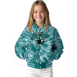 san jose sharks dynamic rings teal varsity jacket best selling