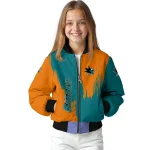 san jose sharks urban mark teal bomber jacket best selling