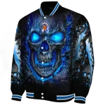 san jose state spartans inferno skull blue black varsity jacket best selling