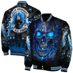 san jose state spartans inferno skull blue black varsity jacket best selling