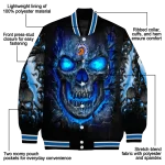 san jose state spartans inferno skull blue black varsity jacket best selling