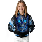 san jose state spartans inferno skull blue black varsity jacket best selling
