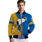 san jose state spartans snoopy attitude blue bomber jacket best selling