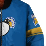 san jose state spartans snoopy attitude blue bomber jacket best selling