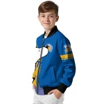 san jose state spartans snoopy attitude blue bomber jacket best selling