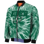 saskatchewan roughriders dynamic rings green bomber jacket best selling