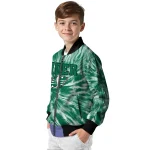 saskatchewan roughriders dynamic rings green bomber jacket best selling