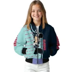 seattle kraken minnie mouse blue bomber jacket best selling