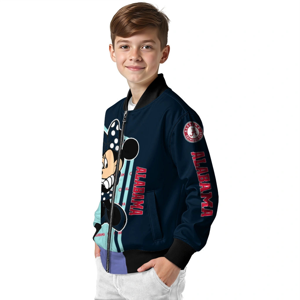 seattle kraken minnie mouse blue bomber jacket trendy seattle kraken minnie mouse blue bomber jacket trendy