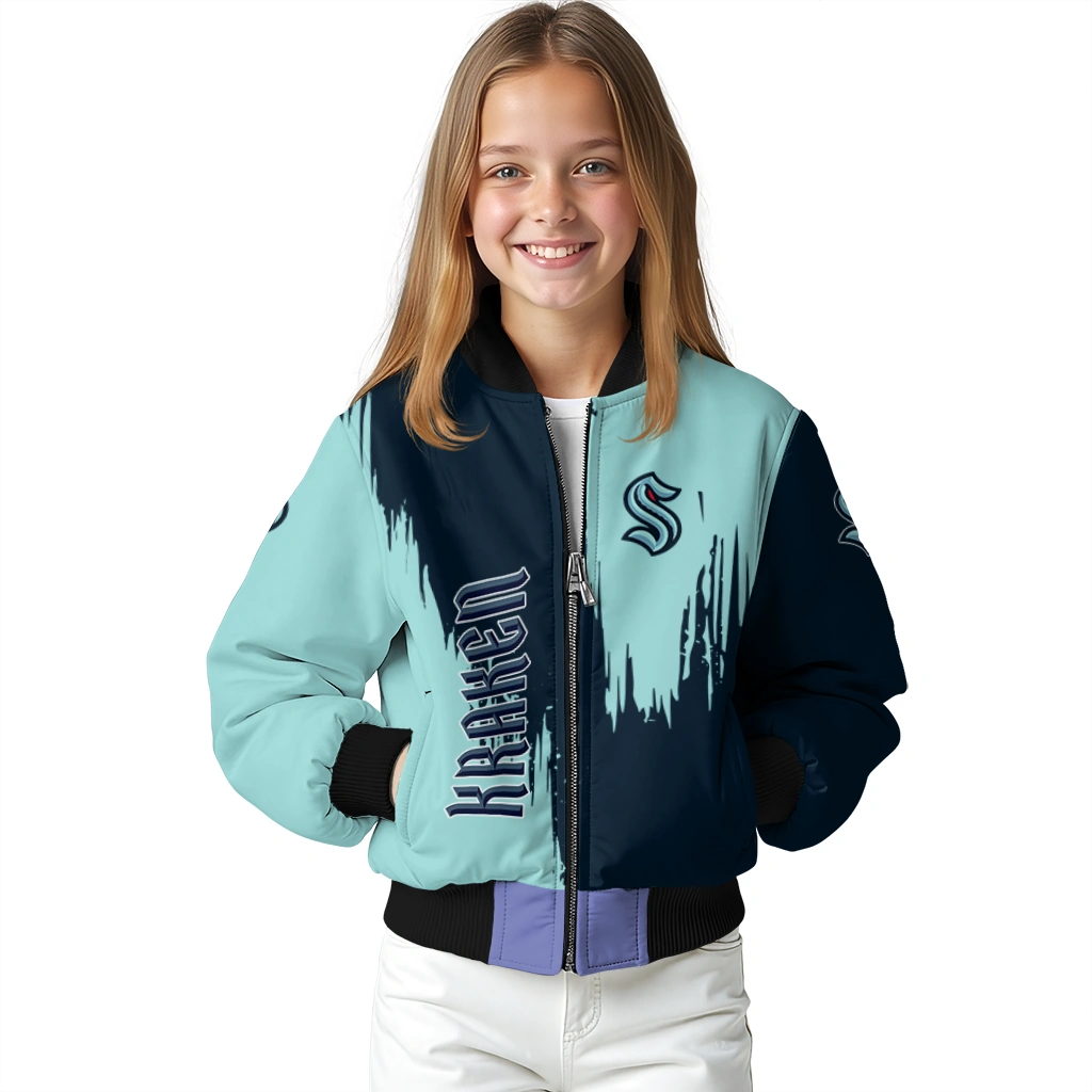 seattle kraken urban mark blue bomber jacket top rated seattle kraken urban mark blue bomber jacket top rated