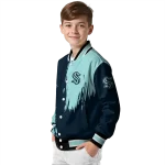 seattle kraken urban mark blue varsity jacket best selling