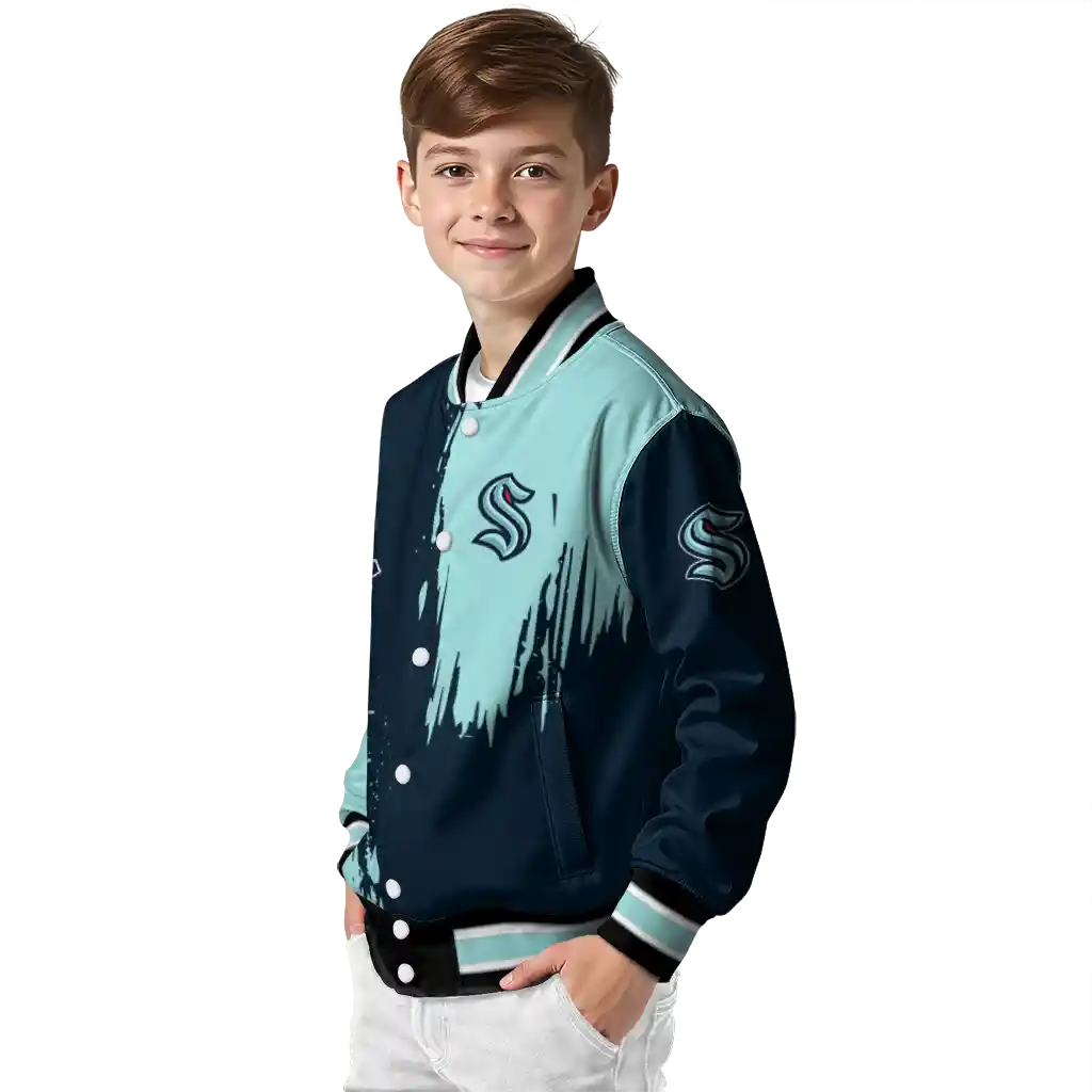 seattle kraken urban mark blue varsity jacket trendy seattle kraken urban mark blue varsity jacket trendy