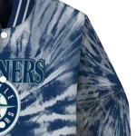 seattle mariners dynamic rings navy blue varsity jacket best selling