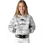 seattle seahawks gray camouflage gray varsity jacket best selling