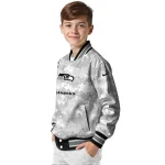 seattle seahawks gray camouflage gray varsity jacket best selling