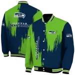 seattle seahawks urban mark blue varsity jacket best selling