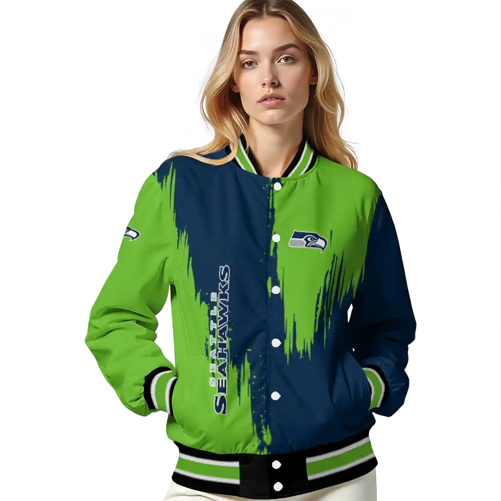 seattle seahawks urban mark blue varsity jacket latest model seattle seahawks urban mark blue varsity jacket latest model