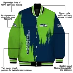 seattle seahawks urban mark blue varsity jacket best selling