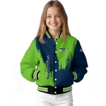 seattle seahawks urban mark blue varsity jacket best selling