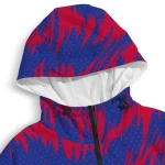 smu mustangs dynamic heat wave blue windbreaker jacket best selling