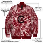 south carolina gamecocks dynamic rings garnet varsity jacket best selling
