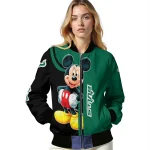 south florida bulls mickey mouse green bomber jacket best selling