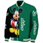 south florida bulls mickey mouse green varsity jacket best selling