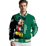south florida bulls mickey mouse green varsity jacket best selling
