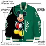south florida bulls mickey mouse green varsity jacket best selling