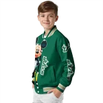 south florida bulls mickey mouse green varsity jacket best selling