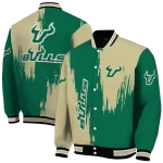 south florida bulls urban mark green varsity jacket best selling