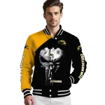 southern miss golden eagles edgy mask black varsity jacket best selling