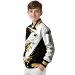 southern miss golden eagles ripped bolt black white varsity jacket best selling