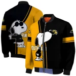 southern miss golden eagles snoopy attitude black bomber jacket best selling