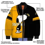 southern miss golden eagles snoopy attitude black bomber jacket best selling