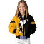 southern miss golden eagles snoopy attitude black bomber jacket best selling