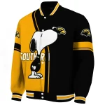 southern miss golden eagles snoopy attitude black varsity jacket best selling