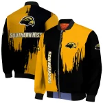 southern miss golden eagles urban mark black bomber jacket best selling