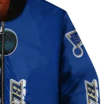 st louis blues mickey mouse blue bomber jacket best selling